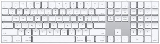 מקלדת אפל Apple Magic Keyboard with Numeric Keypad