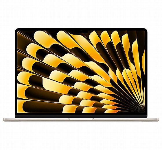 MacBook Air 15 M4 10cCpu 10cGPU 16/512  Starlight