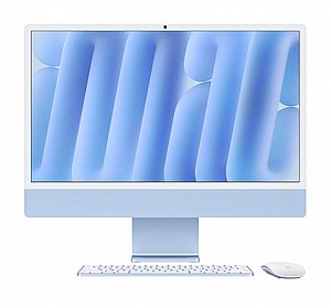 מחשב שולחני iMac 24 M4 8cCPU 8cGPU 16/256 Blue מחשב שולחני iMac 24 M4 8cCPU 8cGPU 16/256 Blue